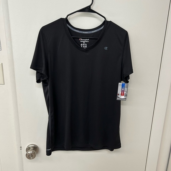 Champion Tops - Champion Black Short Sleeve Tee